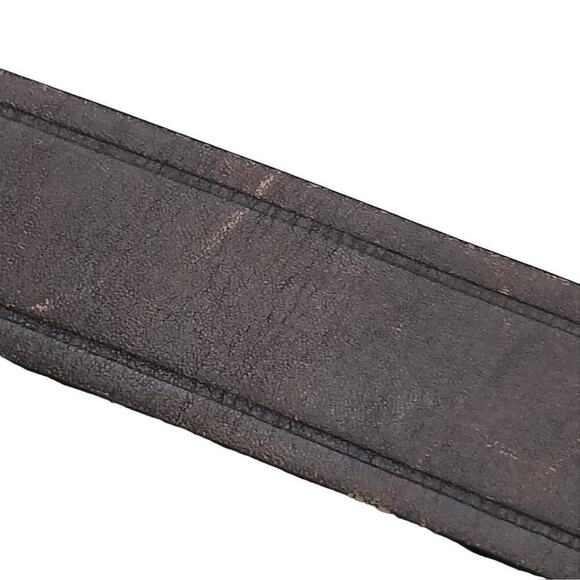 JEFFREY Campbell Italian Leather Distressed Belt Espresso 40 - Picture 6 of 6